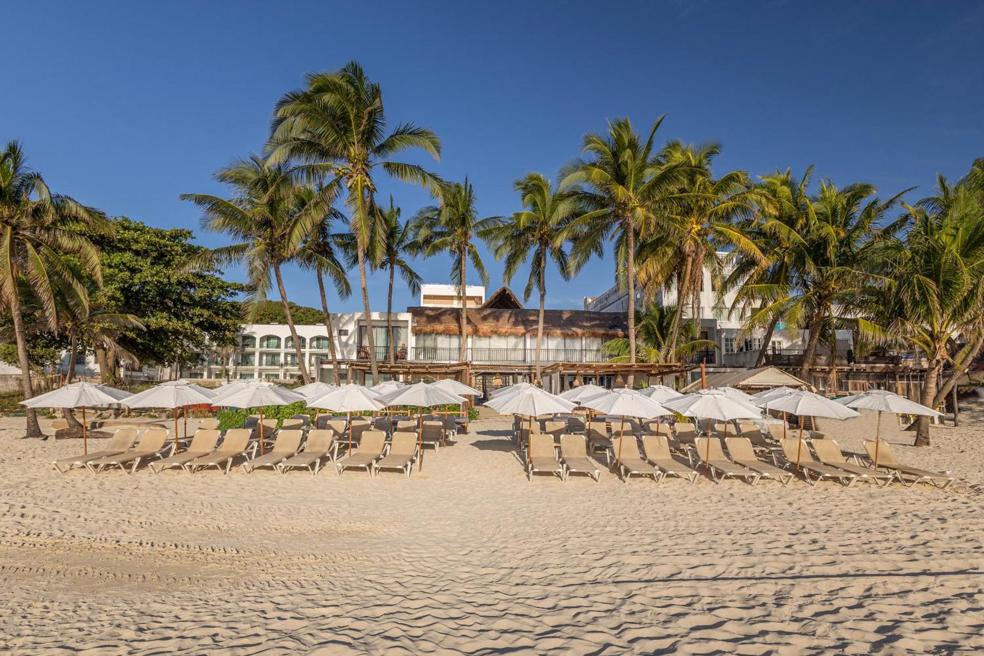 Areia Playa Del Carmen - Beach Front Hotel Eksteriør billede